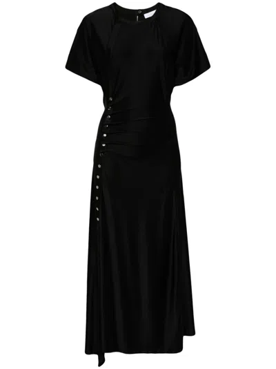 RABANNE PACO RABANNE VISCOSE JERSEY ROBE