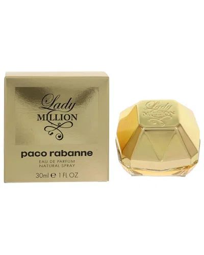 Rabanne Paco  Women's 1oz Lady Million Edp Spray In Gold