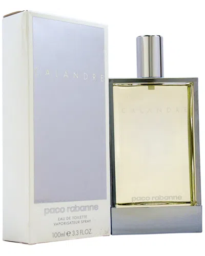 Rabanne Paco  Women's 3.4oz Calandre Eau De Toilette Spray