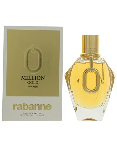 Rabanne Paco  Women's 3oz Million Gold Edp Spray