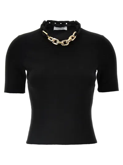 RABANNE PACO RABANNE WOMEN CHAIN T-SHIRT