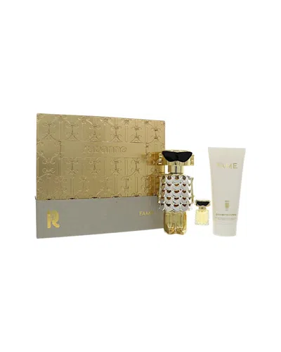 Rabanne Paco  Women's Fame 3pc Set In Transparent