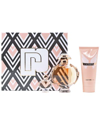 Rabanne Paco  Women's Olympea 3pc Set In White