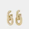 Rabanne Hanging Hoops Earrings