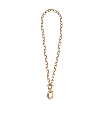 RABANNE PACO RABANNE XL LINK DOUBLE-WRAP NECKLACE