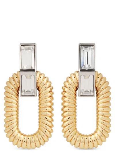 Rabanne Paco  'xl Link' Earrings In Gold