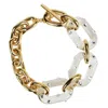 RABANNE PACO RABANNE XL LINK EMBELLISHED BRACELET