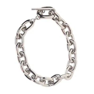 Rabanne Paco  Xl Link Silver Necklace