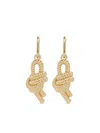Rabanne Paco Rope Earrings