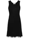 Rabanne Women's Viscose Mini Dress In Black