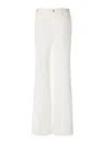 Rabanne Paillette-embellished Flared Jeans In White