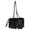 Rabanne Paillette-embellished Shoulder Bag In Black Sequin In Black