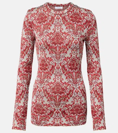 RABANNE PAISLEY TOP