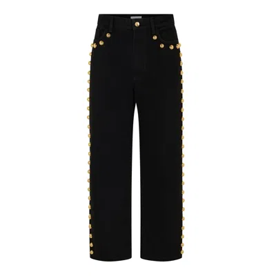 Rabanne Pantalon Large Pants In Black
