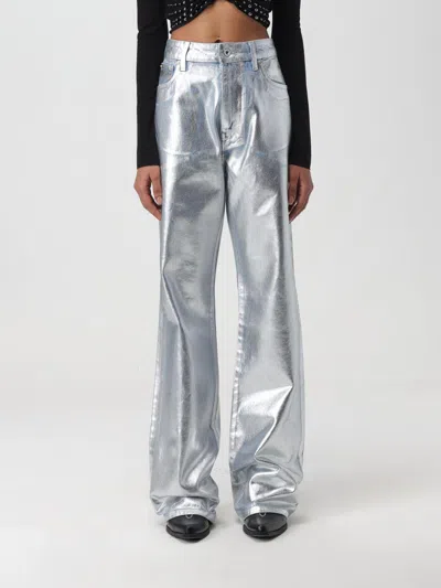 Rabanne Hose  Damen Farbe Silber In Silver