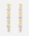Rabanne Pendant Earrings In Silver
