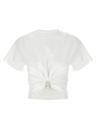 RABANNE RABANNE PIERCING T-SHIRT