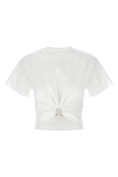 RABANNE RABANNE PIERCING T-SHIRT