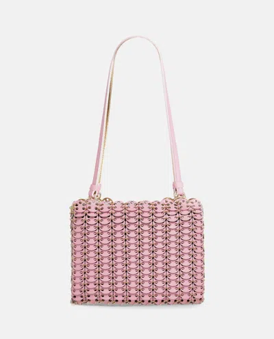 Rabanne Pink/gold1969 Flip Shoulder Bag