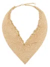 Rabanne Pixel Bubble Necklace In ゴールドトーン