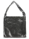 Rabanne Pixel Cabas Bag In Silver
