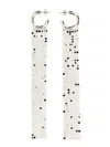 Rabanne Pixel Earrings In Silver