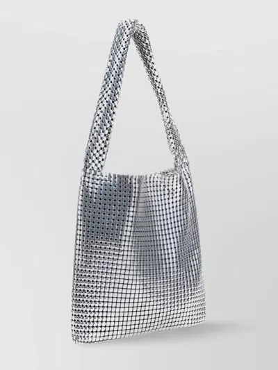 Rabanne Pixel Mesh Chainmail Shoulder Bag