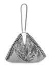 Rabanne Pixel Silver Handbag In Metal Mesh Woman In Silver