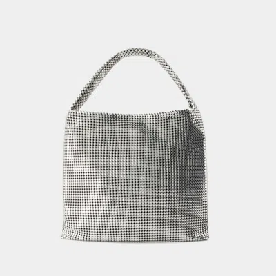 Rabanne Pixel Tote Bag - Paco  - Aluminum - Silver