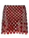 Rabanne Plastic Sequin Skirt Skirts