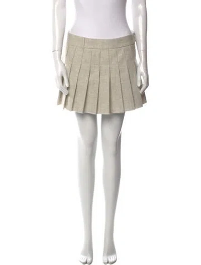 Pre-owned Rabanne Pleated Accents Mini Skirt
