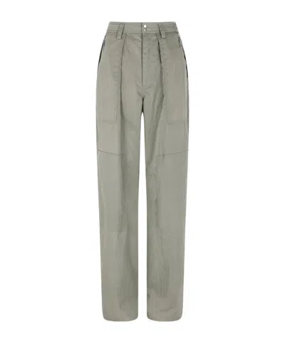 RABANNE RABANNE PLEATED BUTTON FASTENED TROUSERS