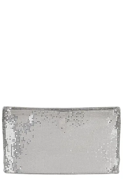 Rabanne Pochette In Silver