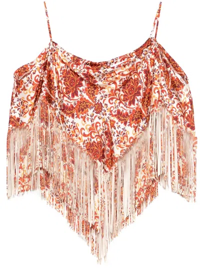 RABANNE PRINTED TANK TOP