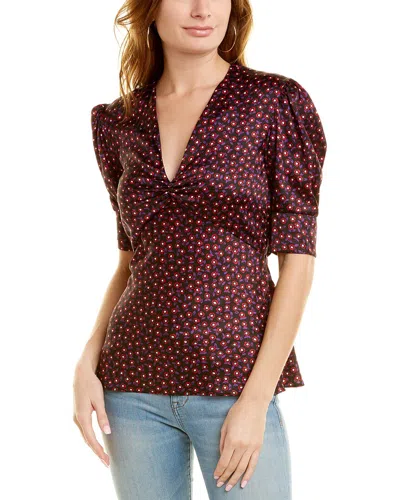 Rabanne Puff Sleeve Top In Multi