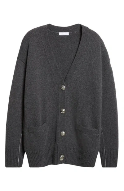 RABANNE RABANNE PULL WOOL & CASHMERE BLEND CARDIGAN