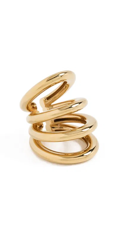 Rabanne Punk Ear Cuff Gold