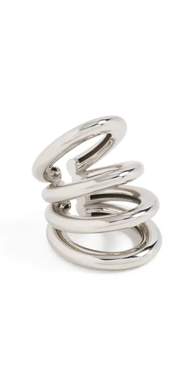 Rabanne Punk Ear Cuff Silver