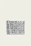 Rabanne Raffia Clutch Bag