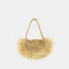 Rabanne Raffia Shopper Bag -  - Raffia - Neutral In Neutral