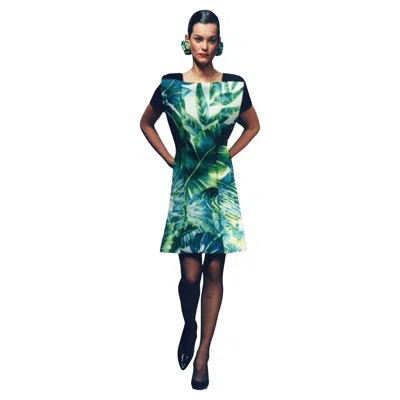 Pre-owned Rabanne Rare Paco  Ss 1998 Reveal Dress In Black