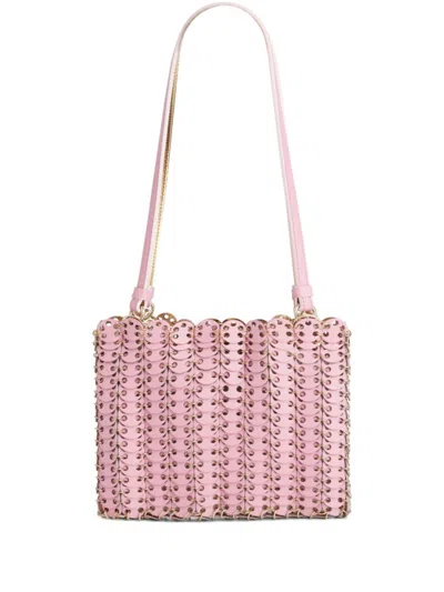 Rabanne Reversible Pink And Gold Shoulder Bag