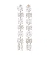 RABANNE RHINESTONE PENDANT EARRINGS