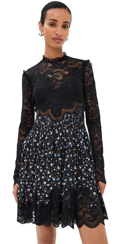 RABANNE ROBE BLACK