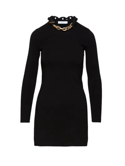 RABANNE ROBE MINI LONG SLEEVE DRESS