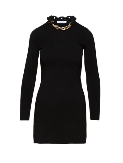RABANNE RABANNE ROBE MINI LONG SLEEVE DRESS