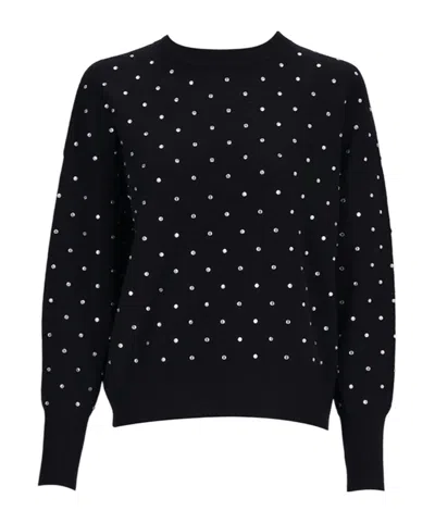 RABANNE ROUND-NECK AND LONG-SLEEVED SWEATER