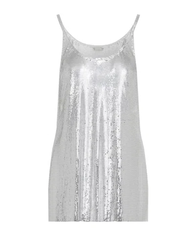 RABANNE PACO RABANNE EMBELLISHED SLEEVELESS DRESS