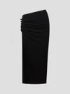 Rabanne Elastic Skirt With Side Slit