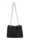 Rabanne Women's Sac A Main Bag In Black Gold